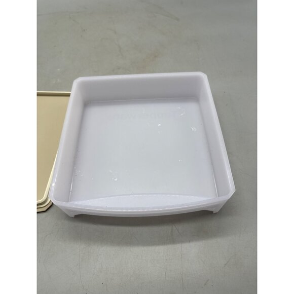 Tupperware 1.2L vented seal square modular container 5322A-4 5320A-1 READ - Picture 5 of 5